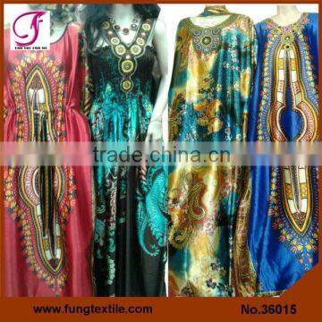 36015 Satin New Pattern Long Kaftan Dress                        
                                                Quality Choice