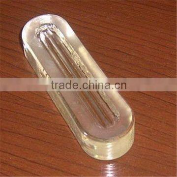 Top quality transparent borosilicate polished round sight glass