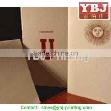 Full color printing paper pharmaceutical leaflet