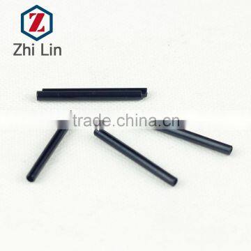 Carbon steel black spring straight coupling pins and slotted elastic pin Din1481