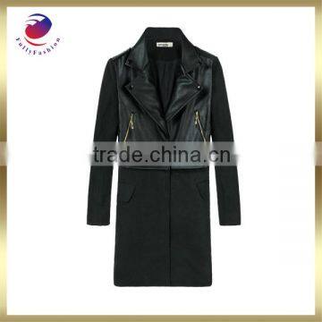 polyurethane waterproofing coating black long style for women