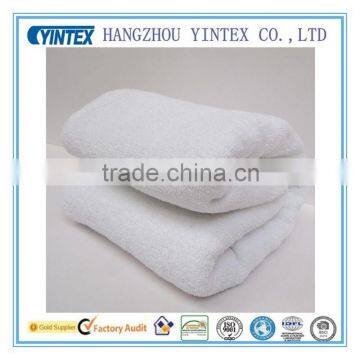 Hotel professional supplies big white cotton plain white towel