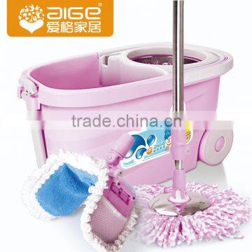 2015 New Hot Selling 360 Easy Life Plastic Magic Double Spin Magic Mop photo-2