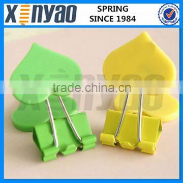Custom logo print plastic binder clip