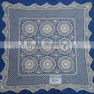 Hand Knit Crocheted table cloth