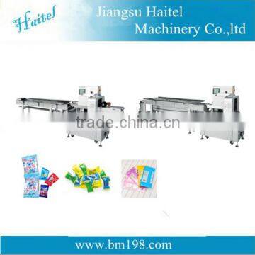 easy maintenance stable performance semi-automatic wrapping machine with film beneath