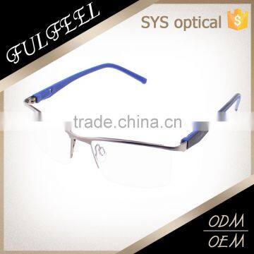 Classic top quality full frame stainless optical glasses