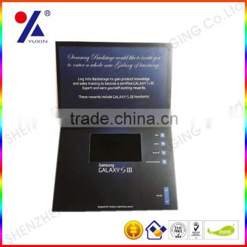 2013 hot sell! cell phone user manual and instruction book printing,gift card printing,greeting card printing