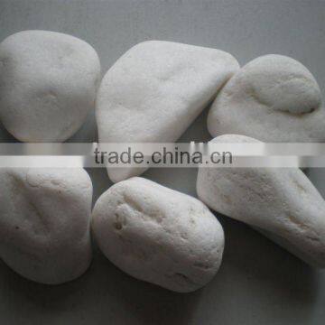 white marble pebble