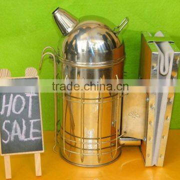 Stainless Steel Bee Smoker for Beekeeping with Sturdy Construction