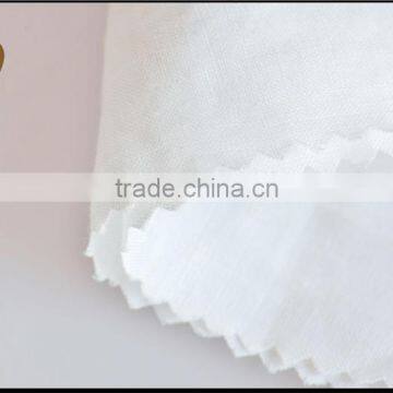 Woven Bleached White 100% Ramie Fabric For Tablecloth photo-3