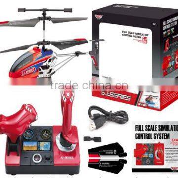 HOT!!!! 3.5 channel 2.4G rc airplan RC helicopter machine with gyroscope from Shantou chenghai toys factory