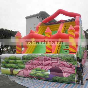 bouncy castle water slide