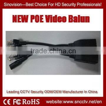 2014 New Arrivals!!! HD IP POE Video Balun for CCTV Security Camera