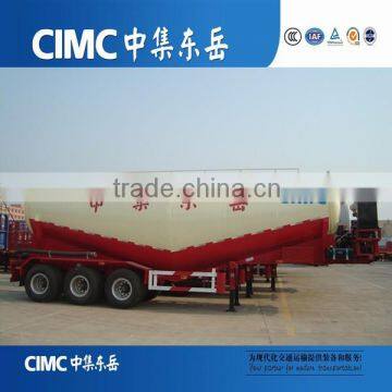 CIMC Tridem Axle Steel Dry Bulk Cement/Concrete Tanker Trailer For Sale