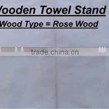 Wooden Towel Stand