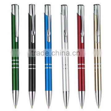 2014 logo customized metal engraved pen