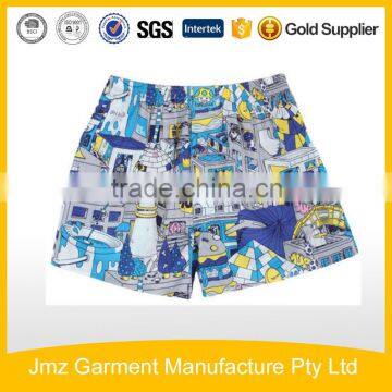 JMZ mens board short 100%polyester beach shorts