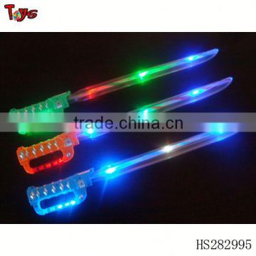 2014 electronic plastic led flashing sword