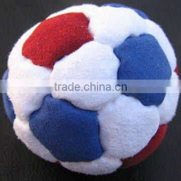 footbag ball / soccer hacky sack ball