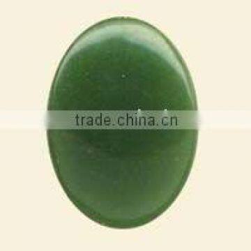 30x20mm Big Size Green Jade Cabochon Loose Gemstone