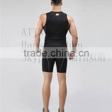 the Newest Mens Sexy Fitness Compression Wear /sports Running Compression Tights/sublimation Compression Shirt photo-3