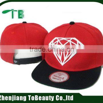 embroidered snapback baseball cap