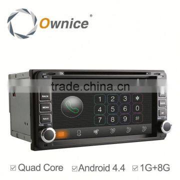 Ownice C180 Cortex A9 Android 4.4 up to android 5.1 gps stereo for Toyota Universal RAV4 Prado support 3G GPS