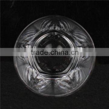Star Shaped 9oz Clear Drinking Whisky Glass Rock Tumbler photo-4