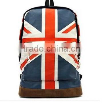 beautiful fashion UK flag bags backpack