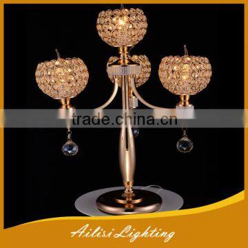 Good Quality Top Sale 4 Lights Crystal Lantern Lamp Table Lamp