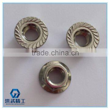 Hexagon Nuts With Flange and High Quality photo-4