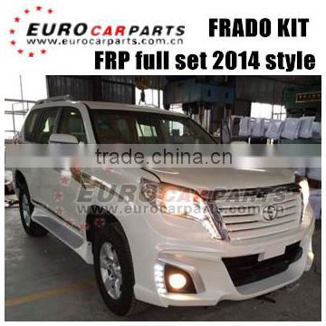 Land Cruiser Prado 2014 style body kits fit for Land Cruiser Prado style FRP material body kits