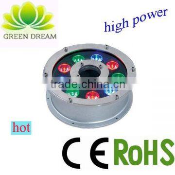 2014 hot popular most powerful led underwater pool lights with long lifespan CE ROHS approved