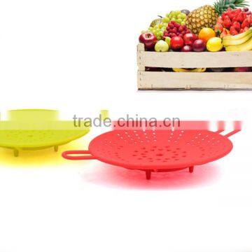 Pure Silicone Strainer Of Kitchen Vegetable Holder Mat/Silicone Better Strainer