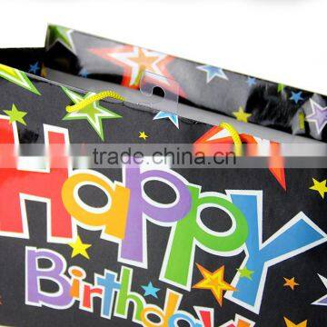 Wholesale Custom Folding Shopping Birthday Paper Gift Bags With Handles photo-4