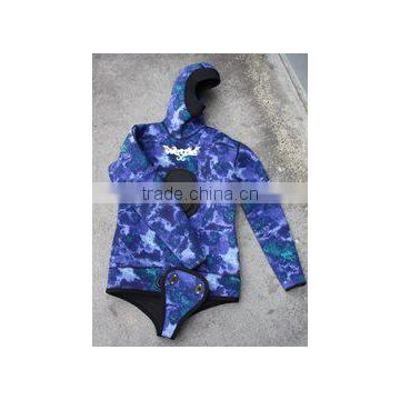 3mm Camo neoprene fishing suits from Myle factory