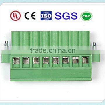 High Quality PCB Terminal Block Connector With Flange 7.62mm Pitch 300V, 15A XS2ESDA