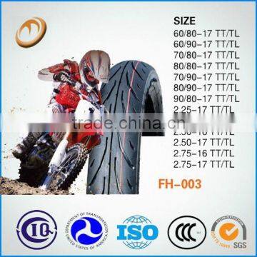  popular size for all season tire motorcycle tyre 2.75-16