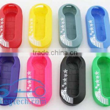 High quality shell key fiat 500 key cvoer for Fiat key cover