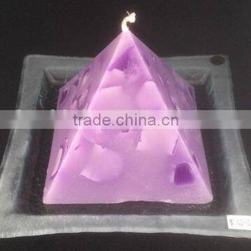 Purple Scented Candle