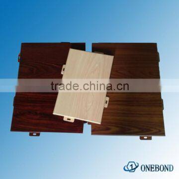 Wooden and stone panel for curtain wall cladding system,decorative stone wall panels