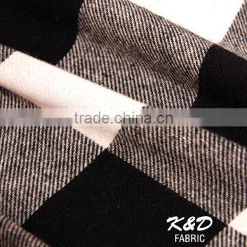 Wholesale Twill Cotton 21s Yarn Dyed Brushed Flannel Fabrics of Girls Cotton Frock Designs photo-3