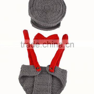 Hot New Products for 2016 OEM Service Handmade Crochet Baby Photo Props Set photo-3