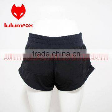 262 OEM Reflective 97%POLYESTER 3%SPANDEX Women Athletic Sports Shorts photo-4