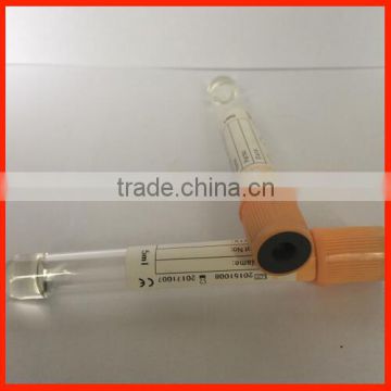 Safty bd vacutainer with serum separating gel