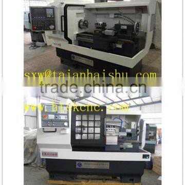 CNC Lathe Machine for Turning Aluminum Metal