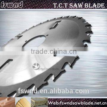 Fswnd High Accuracy Tungsten Carbide Tipped Circular Saw Blade With Rakers for Cutting Solid Wood photo-3