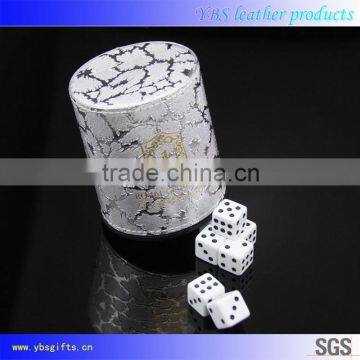 funny genuine leather dice cup wholesale shaker cup