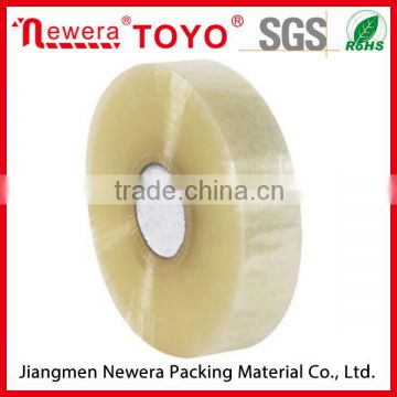 bopp packing tape big roll for machine use clear and yellowish